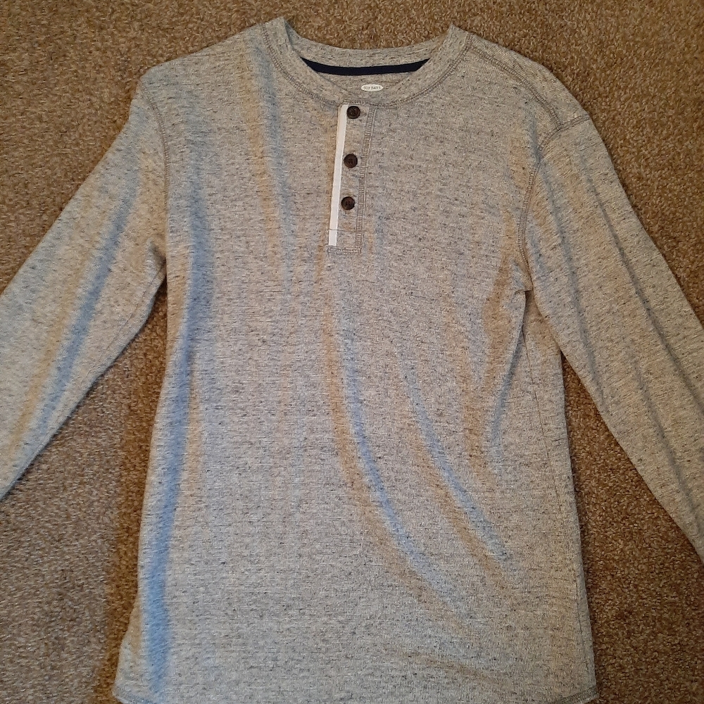 Boys henley long sleeve shirt